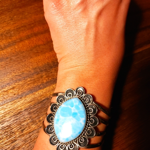 Silver Cuff Bracelet - Picture 4 of 14